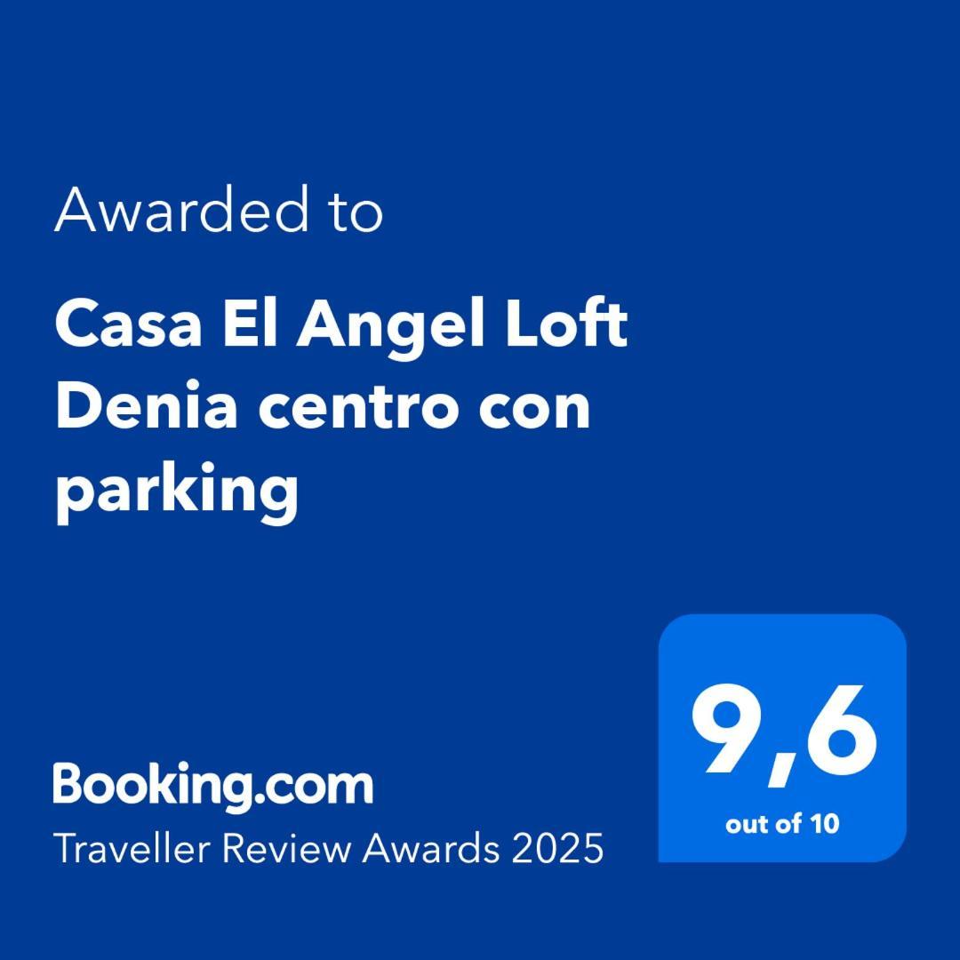 Apartmán Casa El Angel Loft Denia Centro Con Parking Exteriér fotografie